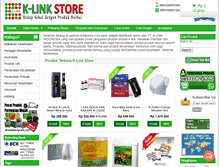 Tablet Screenshot of klinkstore.com